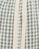 DONNI. DONNI. The Cotton Gingham Stripe Crop Pants Dill - 6