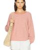 DONNI. DONNI. The Cotton Knit Stripe Sweater - 1