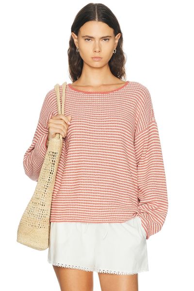 DONNI. DONNI. The Cotton Knit Stripe Sweater