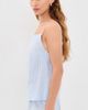 DONNI. DONNI. The Eyelet Pop Shell Camisole Cloud - 4