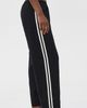 DONNI. DONNI. The Linen Crop Racer Stripe Pants Jet - 5