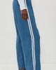 DONNI. DONNI. The Linen Crop Racer Stripe Pants Lapis - 4