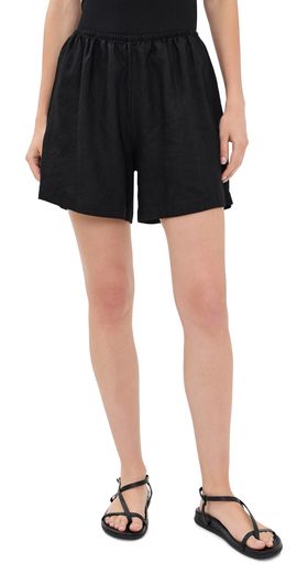 DONNI. DONNI. The Linen Shorts Jet
