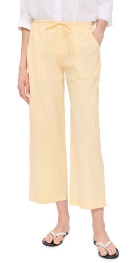 knee length dresses for ladies Linnen Simple Pant | Donni main image 1