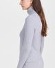 DONNI. DONNI. The Rib Turtleneck Heather Grey S - 4