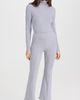 DONNI. DONNI. The Rib Turtleneck Heather Grey S - 5
