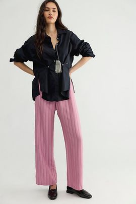 DONNI. DONNI. The Shadow Stripe Simple Pants
