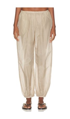 DONNI. DONNI. The Silk Cotton Sheer Balloon Pant