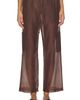 DONNI. DONNI. The Silk Cotton Sheer Cargo Pant - 1