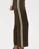 DONNI. DONNI. The Silk Stripe Crop Pants Espresso - 4