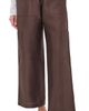 DONNI. DONNI. The Silk Taffeta Drawstring Cargo Pants Espresso - 1