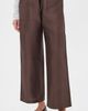 DONNI. DONNI. The Silk Taffeta Drawstring Cargo Pants Espresso - 2