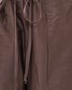 DONNI. DONNI. The Silk Taffeta Drawstring Cargo Pants Espresso - 6