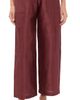 DONNI. DONNI. The Silk Taffeta Drawstring Cargo Pants Oxblood - 1
