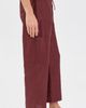 DONNI. DONNI. The Silk Taffeta Drawstring Cargo Pants Oxblood - 4
