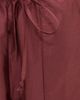 DONNI. DONNI. The Silk Taffeta Drawstring Cargo Pants Oxblood - 6