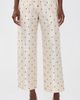DONNI. DONNI. The Taffeta Drawstring Cargo Pants Creme With Walnut - 2
