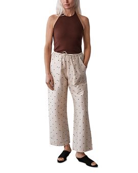 Donni Donni The Taffeta Silk Drawstring Cargo Pants