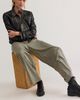 DONNI. DONNI. The Tencel Plaid Tie Pants - 4