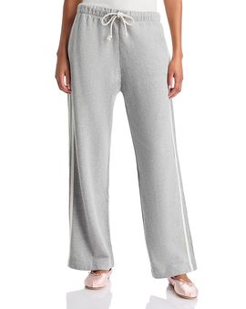 Donni. Donni The Terry Cotton Stripe Pants