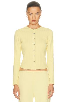 DONNI. DONNI. The Varied Rib Cardigan