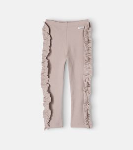 Donsje Donsje Audun ruffled cotton-blend leggings