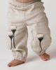 Donsje Donsje Baby Anje embroidered linen pants - 4