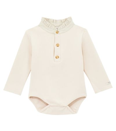 Donsje Donsje Baby Bouches cotton-blend bodysuit