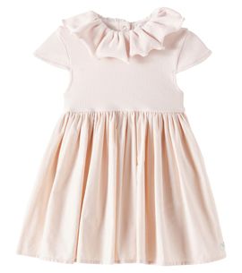 Donsje Donsje Baby Brielle ruffled cotton-blend dress