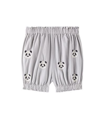 Donsje Donsje Baby Carson embroidered cotton bloomers
