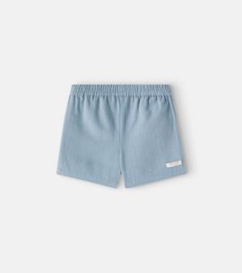 Donsje Donsje Baby Cyriel striped cotton jersey shorts
