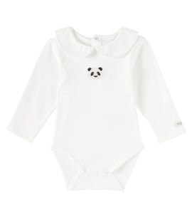 Donsje Donsje Baby Davo cotton bodysuit