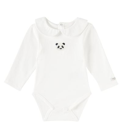 Donsje Donsje Baby Davo cotton bodysuit