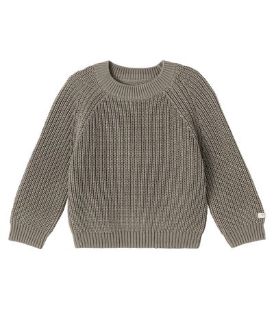 Donsje Donsje Baby Jade ribbed-knit cotton sweater