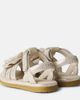 Donsje Donsje Baby Jiles floral-appliqué metallic leather sandals - 2