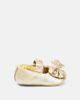 Donsje Donsje Baby Neni metallic leather ballet flats - 3