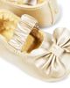 Donsje Donsje Baby Neni metallic leather ballet flats - 4