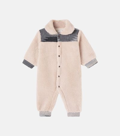 Donsje Donsje Baby Robster embroidered jumpsuit