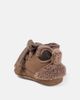 Donsje Donsje Baby Semmi teddy-trimmed leather sneakers - 2