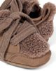 Donsje Donsje Baby Semmi teddy-trimmed leather sneakers - 4
