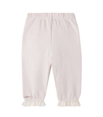 Donsje Donsje Baby Suzein embroidered cotton sweatpants