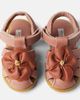 Donsje Donsje Baby Thami floral-appliqué leather sandals - 5