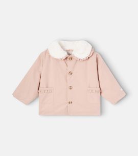 Donsje Donsje Baby Tjarda ruffled cotton jacket