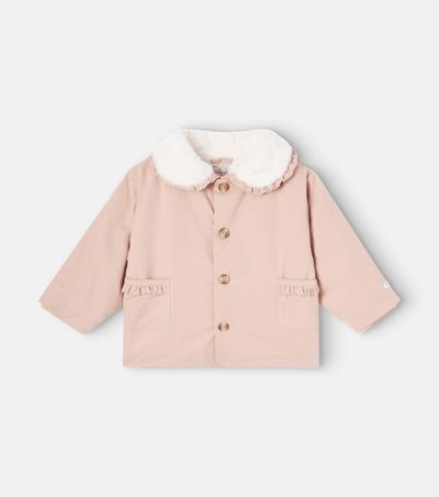 Donsje Donsje Baby Tjarda ruffled cotton jacket