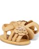 Donsje Donsje Baby Tuti Fields leather sandals - 5