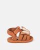 Donsje Donsje Baby Tuti Sky leather sandals - 3
