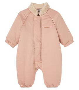 Donsje Donsje Baby Tuur cotton-blend snowsuit