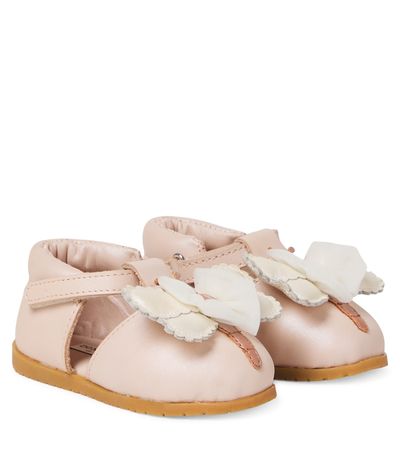 Donsje Donsje Baby Zozou leather ballet flats