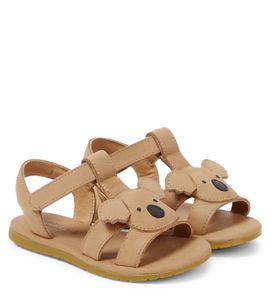 Donsje Donsje Dhalo Koala leather sandals