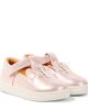 Donsje Donsje Esterre metallic leather flats - 1